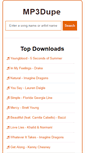 Mobile Screenshot of mp3dupe.com